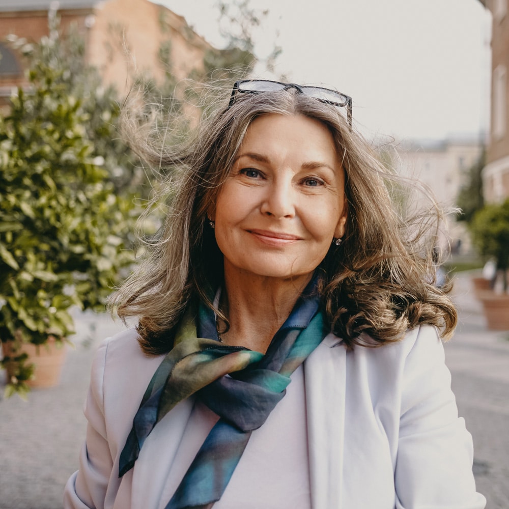 a woman posing for a picture